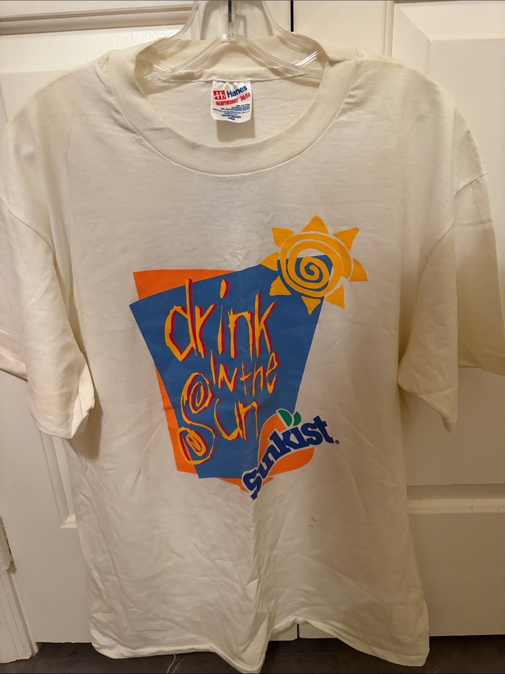 Vintage 90s Sunkist Tee Shirt